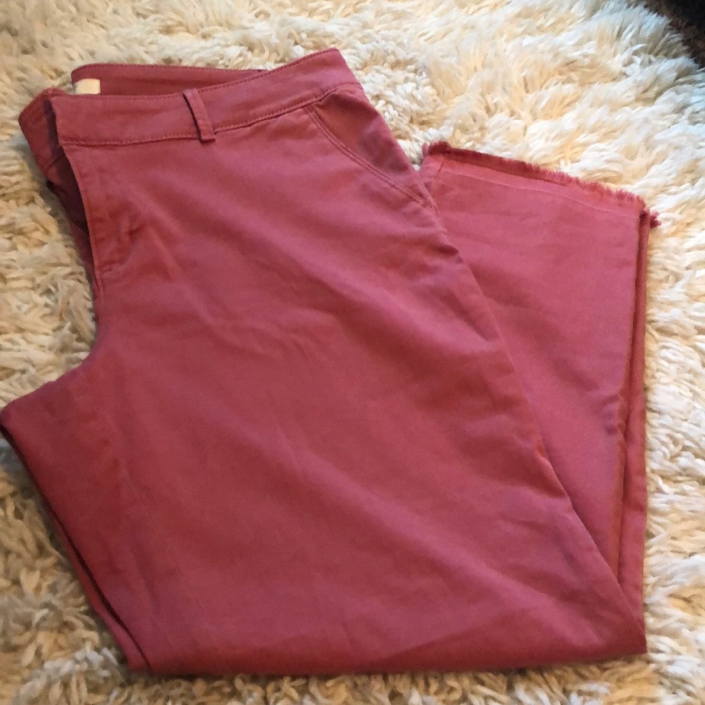 Cropped ankle pants